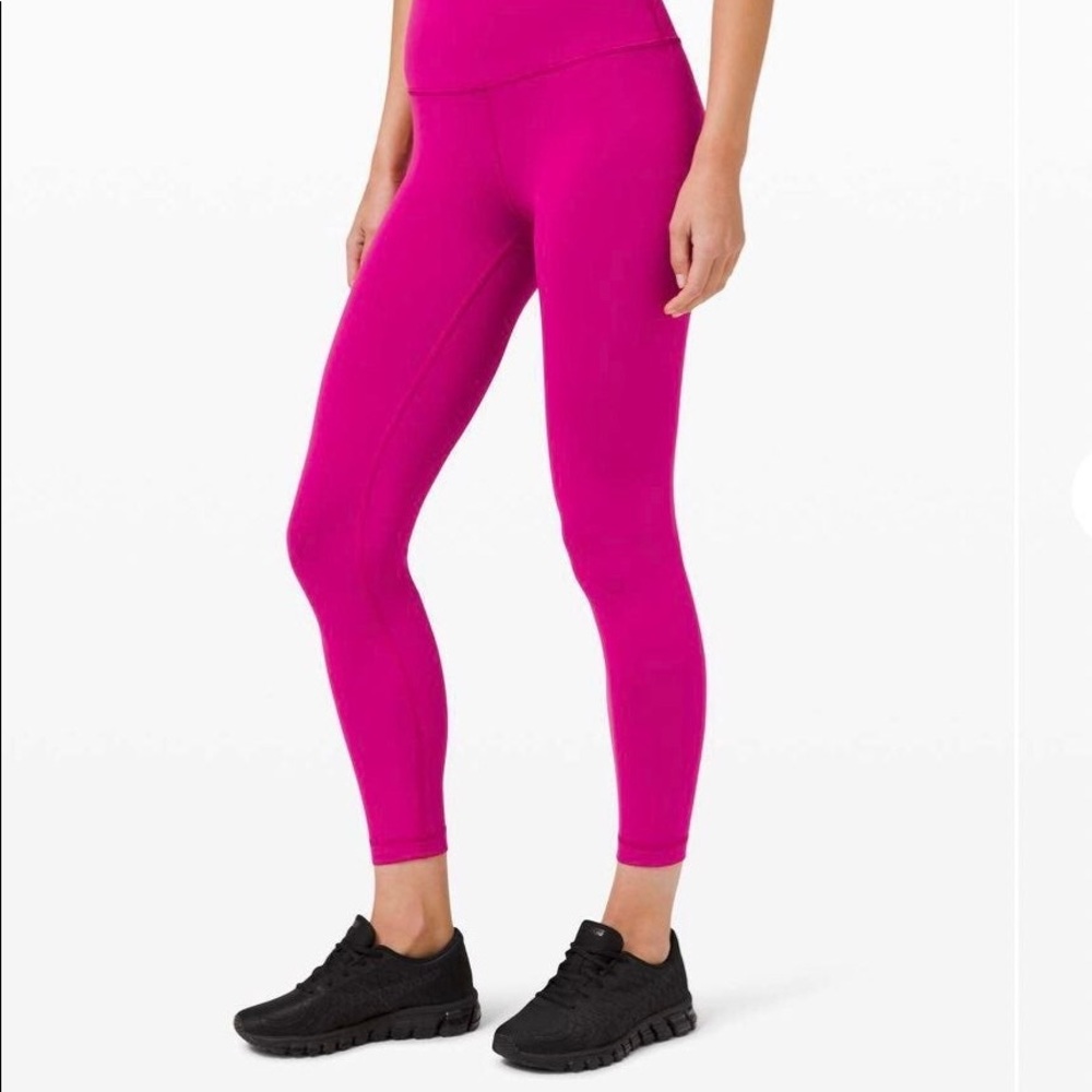 Lululemon Wunder Under 4 Ripened Raspberry 25